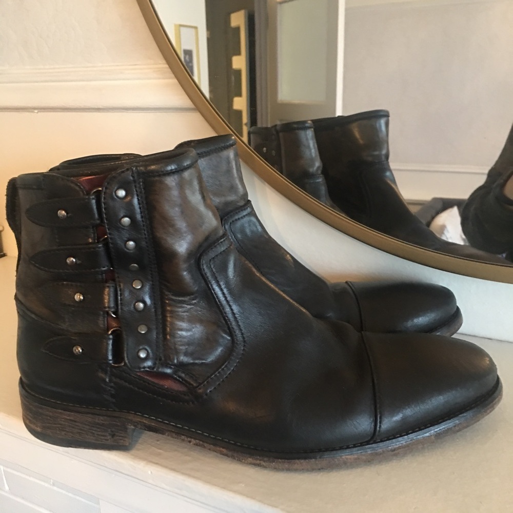 Too many boots in closet